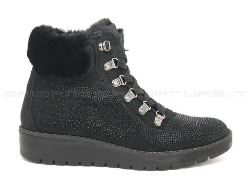 Igi&co polacchini con micro strass donna nero