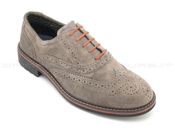 Igi & co stringate camoscio uomo grigio
