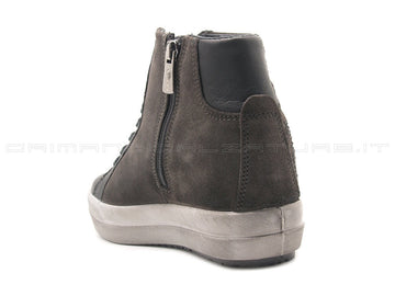 Igi&co sneakers alte zeppa interna donna grigio