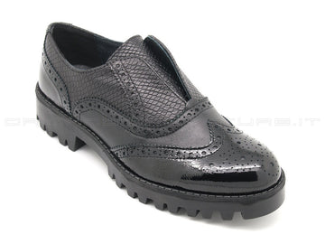 Igi&co francesine senza stringhe donna nero