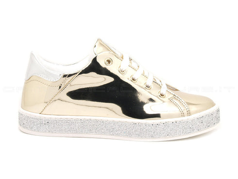 Liu jo sneakers agyness donna oro