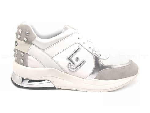 Liu jo sneakers running miranda donna bianco