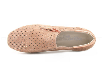 Melluso scarpe con zip walk techno donna rosa