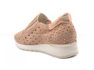 Melluso scarpe con zip walk techno donna rosa