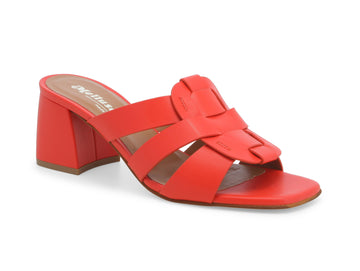 Melluso women's slippers Made in Italy in leather