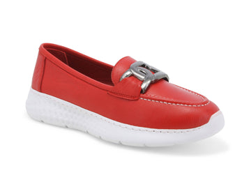 Melluso Women's Casual Loafers with Leather upper Accessory