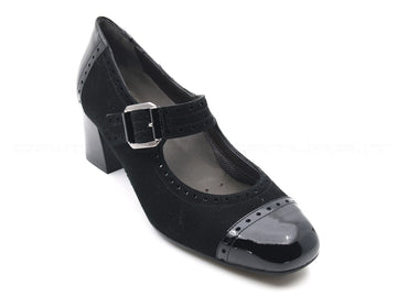 Melluso scarpe con plantare estraibile donna nero