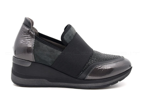 Melluso walk techno slip on donna grigio