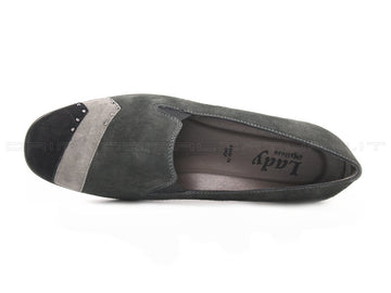 Melluso scarpe accollate zeppa donna grigio