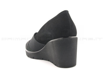 Melluso scarpe zeppa donna nero