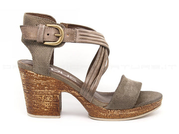 Mjus sandali cinturini donna marrone