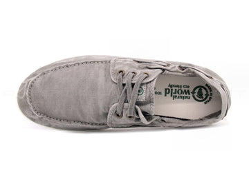 Natural world eco scarpa uomo estiva uomo grigio