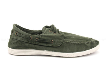 Natural world eco scarpe kaki uomo kaki