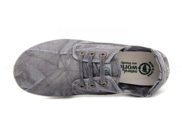 Natural world eco scarpa estiva uomo grigio