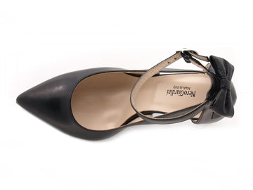 Nero giardini scarpe eleganti cinturino donna nero
