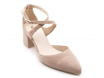 Nero giardini scarpe con cinturino donna beige
