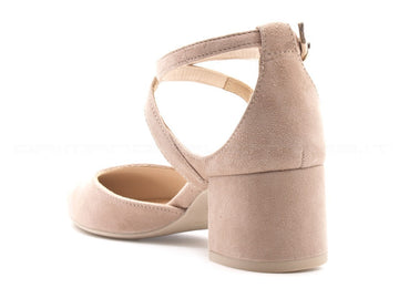 Nero giardini scarpe con cinturino donna beige