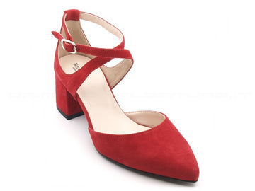Nero giardini scarpe con cinturini donna rosso