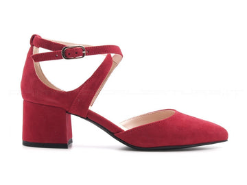 Nero giardini scarpe con cinturini donna rosso