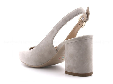 Nero giardini chanel punta sfilata donna beige