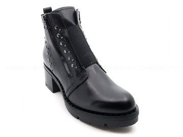 Nero giardini stivaletto donna 2 zip donna nero