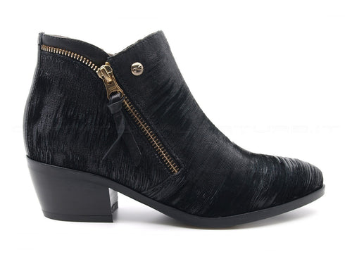 Nero giardini stivaletto stile texano donna nero