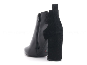 Nero giardini tronchetti stile texano donna nero