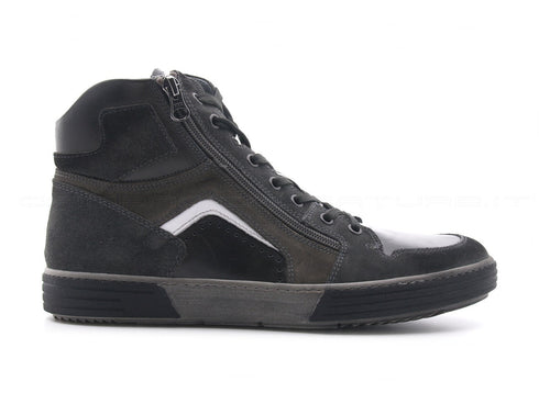 Nerogiardini sneakers alte uomo uomo grigio
