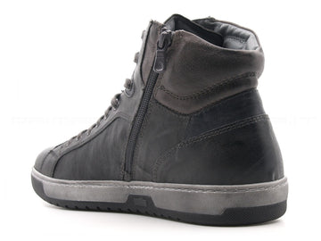 Nerogiardini sneakers alte uomo uomo grigio