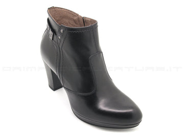 Nero giardini tronchetti con zip donna nero