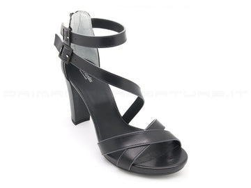 Nero giardini sandali eleganti donna nero