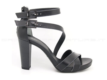 Nero giardini sandali eleganti donna nero