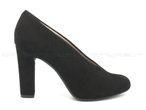 Unisa scarpe décolleté con scollo a v donna nero