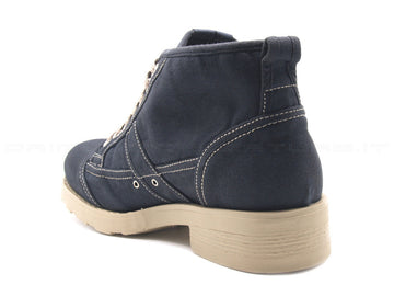 Oxs frank scarponcini in tela blu uomo blu