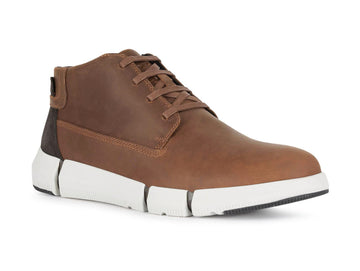 Geox Adapter men's lace-up leather ankle boots