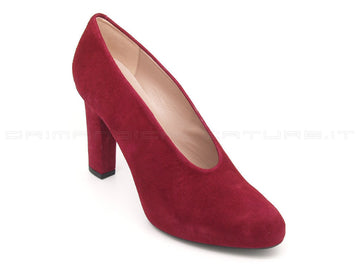 Unisa décolleté con scollatura v donna rosso