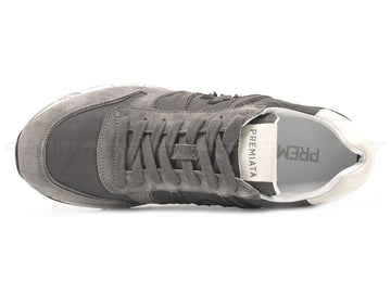 Premiata uomo sneakers lander grigia uomo grigio