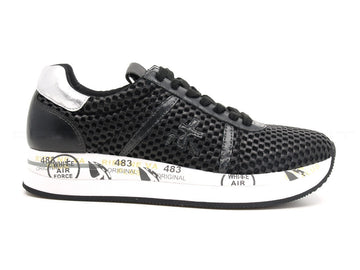 Premiata conny sneakers donna nero