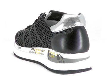 Premiata conny sneakers donna nero
