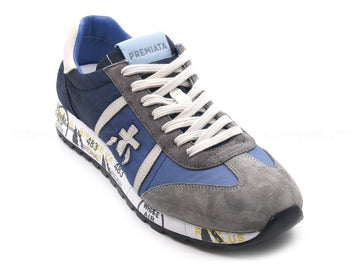 Premiata uomo lucy sneakers uomo blu