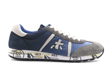 Premiata uomo lucy sneakers uomo blu