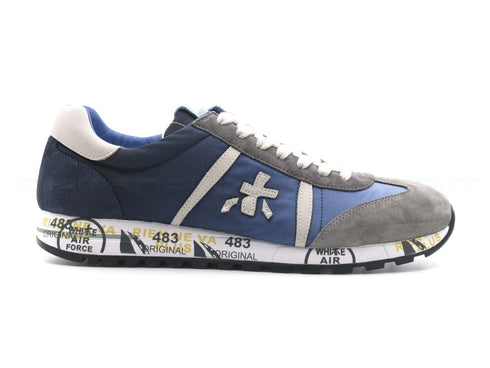 Premiata uomo lucy sneakers uomo blu
