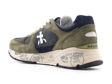 Premiata uomo mase sneakers uomo verde
