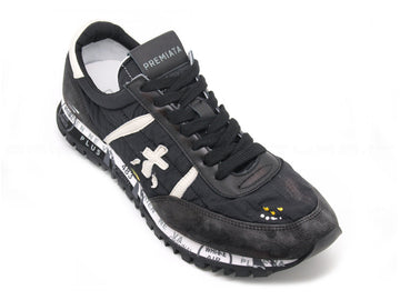Premiata uomo sean sneakers vintage estiva uomo nero