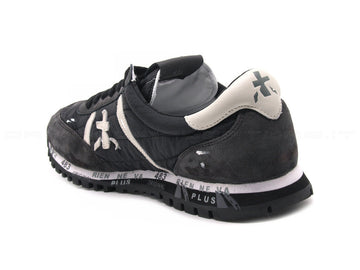 Premiata uomo sean sneakers vintage estiva uomo nero