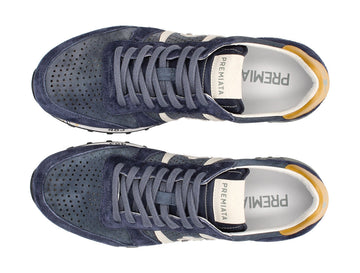 Premiata man Eric suede summer sneakers