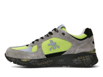 Premiata Mase men's suede fabric sneakers