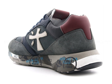 Premiata uomo zaczac scarpe sportive uomo grigio