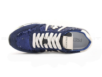 Premiata diane paillettes blu donna blu