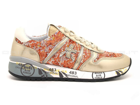 Premiata diane paillettes arancio donna arancione
